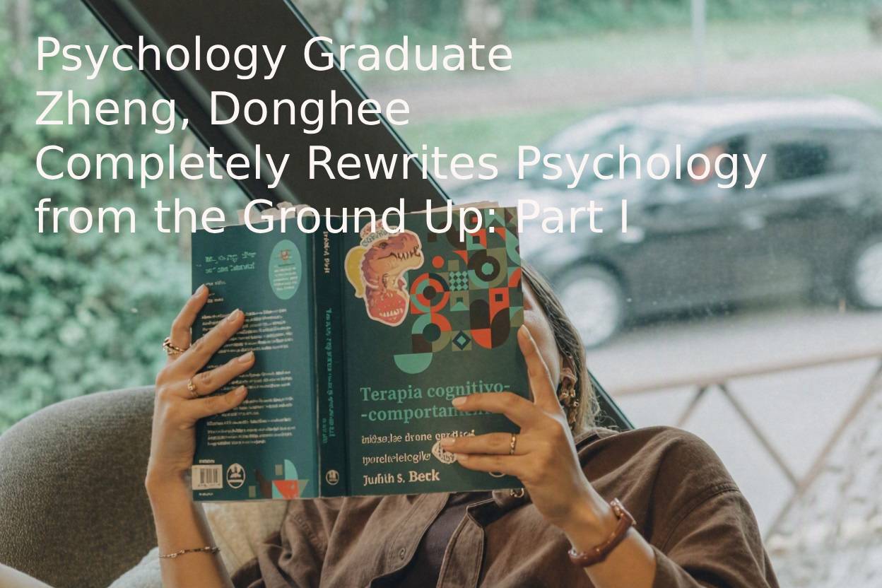 Psychology Graduate Zheng, Donghee Completely Rewrites Psychology from the Ground Up: Part I